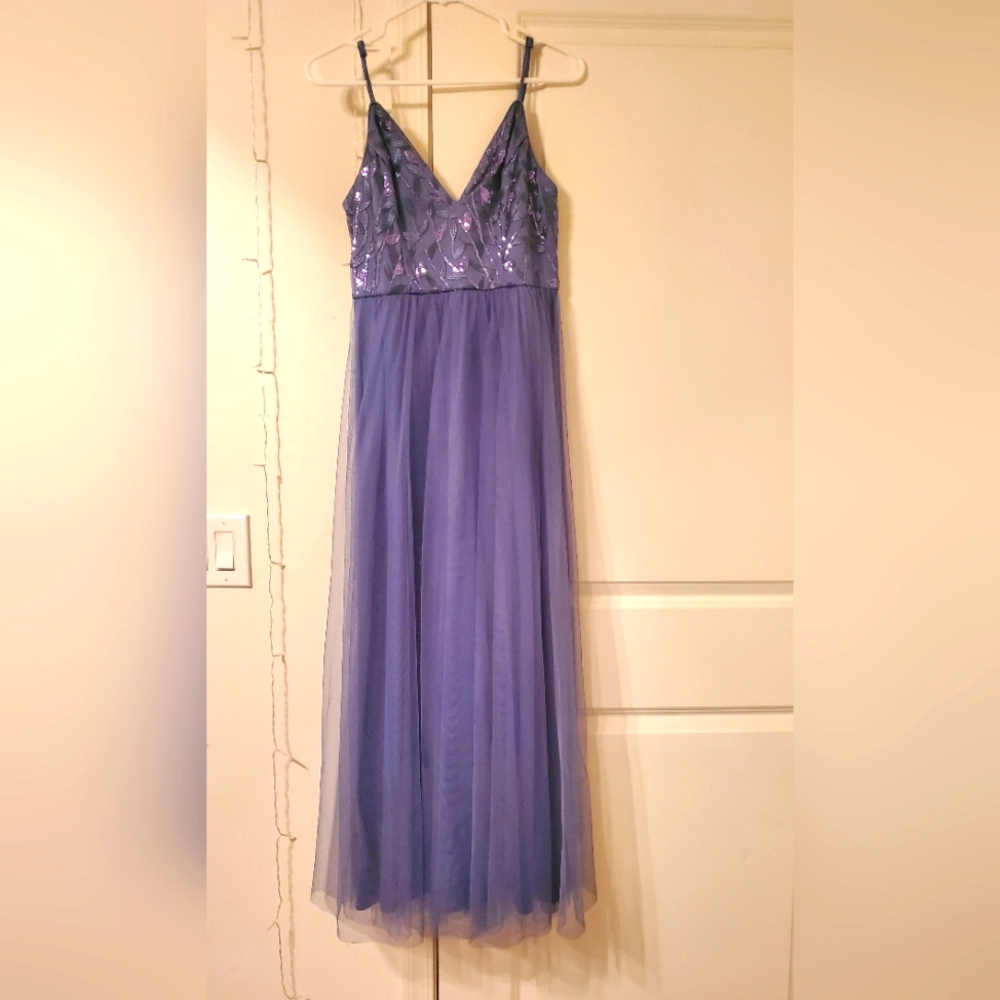 Dusty Blue Dress